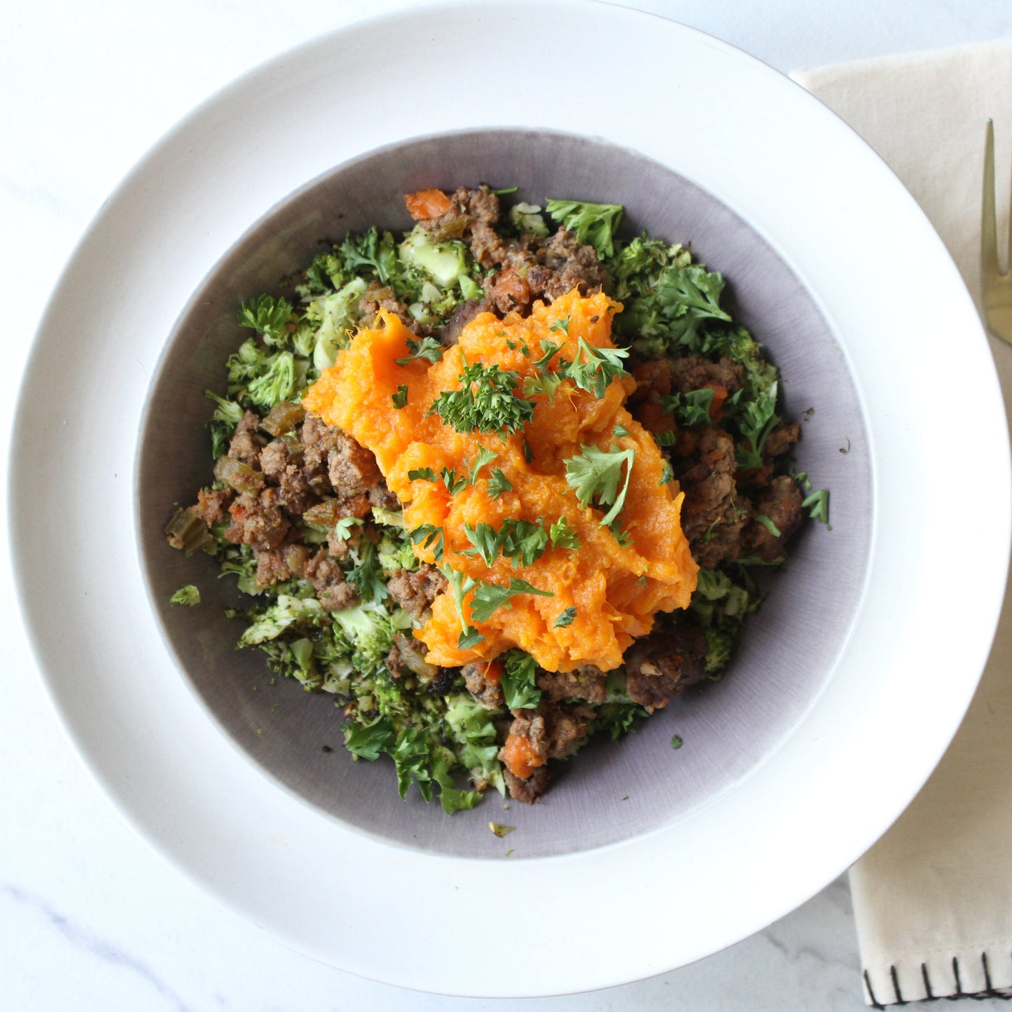 -Beef & Shallot Shepherd's Pie - Pete's Real Food